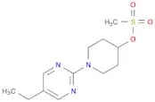 1-(5-Ethylpyrimidin-2-yl)piperidin-4-yl methanesulfonate