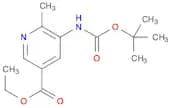 Ethyl 5-((tert-butoxycarbonyl)amino)-6-methylnicotinate