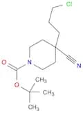 tert-Butyl 4-(3-chloropropyl)-4-cyanopiperidine-1-carboxylate