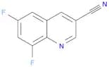 6,8-difluoroquinoline-3-carbonitrile