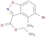 Ethyl 5-bromo-4-methylbenzo[d]isoxazole-3-carboxylate