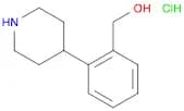 [2-(piperidin-4-yl)phenyl]methanol hydrochloride