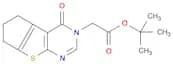 4H-Cyclopenta[4,5]thieno[2,3-d]pyrimidine-3(5H)-acetic acid, 6,7-dihydro-4-oxo-,1,1-dimethylethyl …