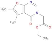 ethyl 2-{5,6-dimethyl-4-oxo-3H,4H-furo[2,3-d]pyrimidin-3-yl}acetate