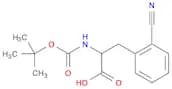 2-{[(tert-butoxy)carbonyl]amino}-3-(2-cyanophenyl)propanoic acid