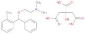 Ethanamine, N,N-dimethyl-2-[(2-methylphenyl)phenylmethoxy]-,2-hydroxy-1,2,3-propanetricarboxylate …