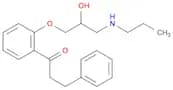 1-{2-[2-hydroxy-3-(propylamino)propoxy]phenyl}-3-phenylpropan-1-one