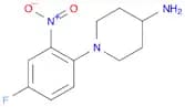 1-(4-Fluoro-2-nitrophenyl)piperidin-4-amine