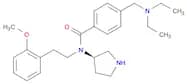 (R)-4-((Diethylamino)methyl)-N-(2-methoxyphenethyl)-N-(pyrrolidin-3-yl)benzamide