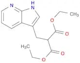 Diethyl 2-((1H-pyrrolo[2,3-b]pyridin-3-yl)methyl)malonate