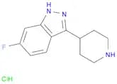 6-Fluoro-3-(piperidin-4-yl)-1H-indazole hydrochloride