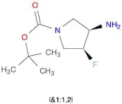 cis-1-Boc-3-amino-4-fluoropyrrolidine