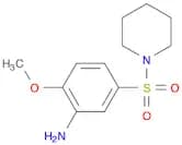 2-methoxy-5-(piperidine-1-sulfonyl)aniline