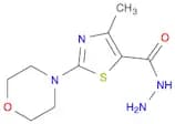4-Methyl-2-(morpholin-4-yl)-1,3-thiazole-5-carbohydrazide