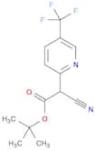 tert-butyl 2-cyano-2-[5-(trifluoromethyl)pyridin-2-yl]acetate