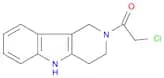 2-Chloro-1-{1H,2H,3H,4H,5H-pyrido[4,3-b]indol-2-yl}ethan-1-one