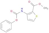 methyl 3-[(phenoxycarbonyl)amino]thiophene-2-carboxylate