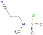 2-Cyanoethyl(methyl)sulfamoyl chloride
