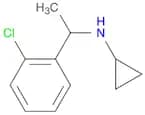 N-[1-(2-chlorophenyl)ethyl]cyclopropanamine