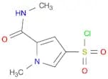 1-Methyl-5-(methylcarbamoyl)-1H-pyrrole-3-sulfonyl chloride