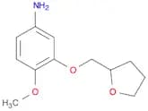 4-methoxy-3-(oxolan-2-ylmethoxy)aniline