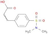 3-[4-(dimethylsulfamoyl)phenyl]prop-2-enoic acid