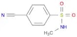4-Cyano-N-methylbenzene-1-sulfonamide