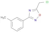 5-(Chloromethyl)-3-(3-methylphenyl)-1,2,4-oxadiazole