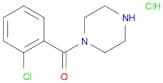 1-(2-chlorobenzoyl)piperazine hydrochloride