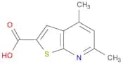 4,6-Dimethylthieno[2,3-b]pyridine-2-carboxylic acid