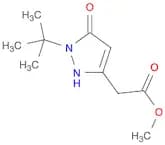 Methyl 2-(1-tert-butyl-5-oxo-2,5-dihydro-1H-pyrazol-3-yl)acetate
