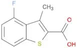 4-fluoro-3-methyl-1-benzothiophene-2-carboxylic acid