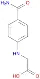 2-[(4-carbamoylphenyl)amino]acetic acid