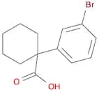 1-(3-Bromophenyl)cyclohexane-1-carboxylic acid