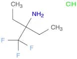 3-(Trifluoromethyl)pentan-3-amine hydrochloride