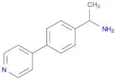 1-[4-(Pyridin-4-yl)phenyl]ethan-1-amine