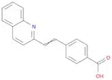 4-[(E)-2-(Quinolin-2-yl)ethenyl]benzoic acid