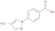 4-(4-Methyl-1H-pyrazol-1-yl)benzoic acid