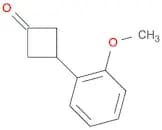 3-(2-Methoxyphenyl)cyclobutan-1-one