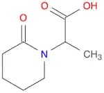2-(2-oxopiperidin-1-yl)propanoic acid
