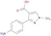 3-(4-Aminophenyl)-1-methyl-1H-pyrazole-4-carboxylic acid