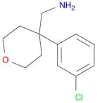 [4-(3-CHLOROPHENYL)OXAN-4-YL]METHANAMINE