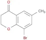 8-Bromo-6-methyl-3,4-dihydro-2H-1-benzopyran-4-one