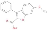 6-Methoxy-3-phenyl-1-benzofuran-2-carboxylic acid
