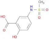 2-Hydroxy-5-methanesulfonamidobenzoic acid