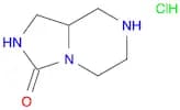 Octahydroimidazolidino[1,5-a]piperazin-3-one hydrochloride