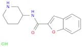 N-(Piperidin-3-yl)-1-benzofuran-2-carboxamide hydrochloride