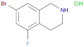7-bromo-5-fluoro-1,2,3,4-tetrahydroisoquinoline hydrochloride