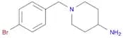 1-[(4-bromophenyl)methyl]piperidin-4-amine