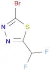 2-Bromo-5-(difluoromethyl)-1,3,4-thiadiazole